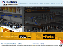 Tablet Screenshot of bipromasz.pl